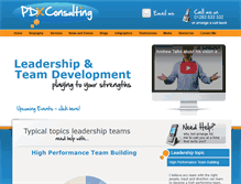 Tablet Screenshot of pdx-consulting.com